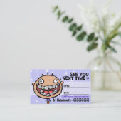 Orthodontist.Braces.Dental.Appointment Erinnerung Terminkarte (Stehend Vorderseite)