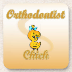 Orthodontist Chick Getränkeuntersetzer