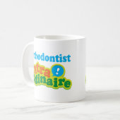 Orthodontist-Extraordinaire Geschenk-Idee Kaffeetasse (Vorderseite Links)