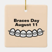 Orthodontist Keramikornament (Rückseite)