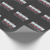 Orthodontist Zähne zusammenbringen Niedliche Nacke Geschenkpapier (Ecke)