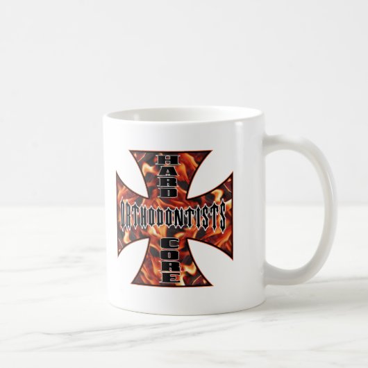 Orthodontists-harter Kern Kaffeetasse (Rechts)