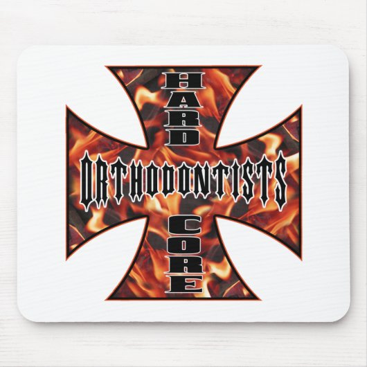 Orthodontists-harter Kern Mousepad (Vorne)