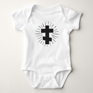 Orthodox Baby - Dickes Kreuz Strampler