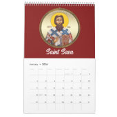Orthodox calendar 2025 kalender (Jan 2026)