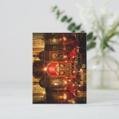 Orthodox Christian 1Christmas post card Postkarte (Stehend Vorderseite)