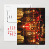 Orthodox Christian 1Christmas post card Postkarte (Vorne/Hinten)