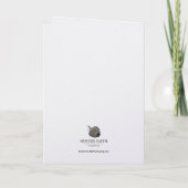 Orthodox Christian Christmas card Christ is Born Karte (Rückseite)