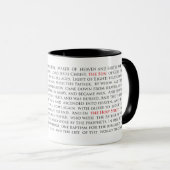 Orthodox Christlich Nicene Creed 11oz Combo Tasse (VorderseiteRechts)