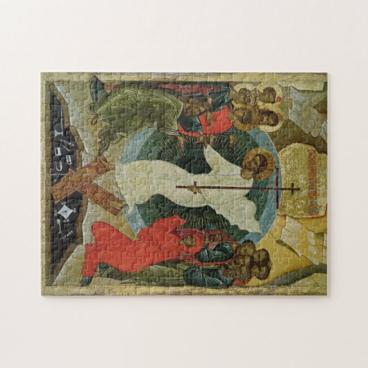Orthodox-Christlich-Pascha-Symbol Puzzle (Horizontal)