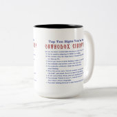 Orthodox Christlich Top 10 Zeichen Zwei-Töne 15oz Zweifarbige Tasse (VorderseiteRechts)