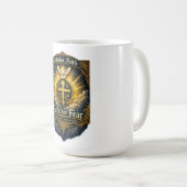 Orthodox Glaubenskreuz Kaffeetasse (VorderseiteRechts)