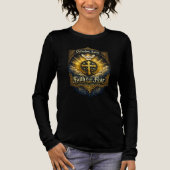 Orthodox Glaubenskreuz Tri-Blend Shirt (Vorderseite)