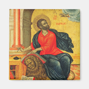 orthodox Ikone des heiligen Evangelisten Markus Magnet