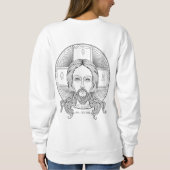 Orthodox Jesus Christ Sweatshirt (Rückseite)