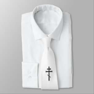 Orthodox Kreuz Krawatte