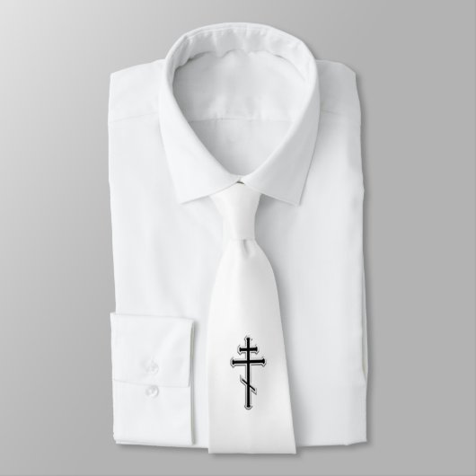 Orthodox Kreuz Krawatte (Gebunden)