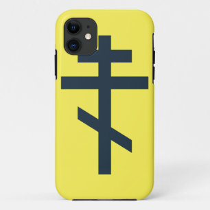 Orthodoxe achtspitzige Kreuz heilige Andachtskunst Case-Mate iPhone Hülle