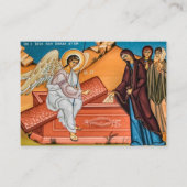 Orthodoxe Christlich Icon Foto Beerdigung Gebetska Platzkarte (Vorderseite)