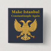 Orthodoxe Christliche Byzantium-Gabe Button (Vorderseite)