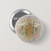 Orthodoxe Christliche Christus ist Risen ENG 2,25 Button (Vorne & Hinten)