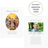 Orthodoxe Christliche Foto-Gedenkkarte Platzkarte