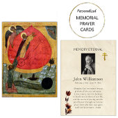 Orthodoxe Christliche Gedächtniskarte Platzkarte