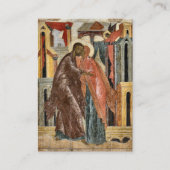 Orthodoxe Christliche Hochzeitskarte Platzkarte (Vorderseite)