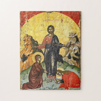 Orthodoxe christliche Ikone der heiligen Myrrhentr Puzzle