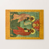 Orthodoxe christliche Ikone der Heiligen Petrus un Puzzle (Horizontal)