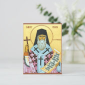 Orthodoxe christliche Ikone des hl. Markus von Eph Postkarte (Stehend Vorderseite)