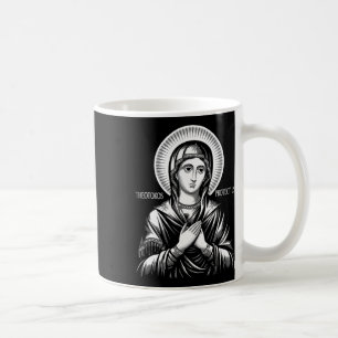 Orthodoxe Christliche Maria Theotokos schützen uns Kaffeetasse