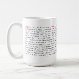 Orthodoxe Christliche Nicene Creed 15oz Tasse