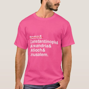 Orthodoxe Christliche Patriarchate T-Shirt