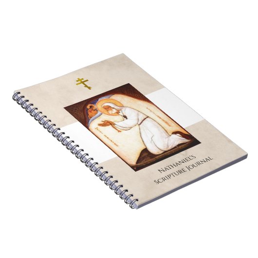 Orthodoxe Christliche Schriftzeichen Notizblock (Rechte Seite)