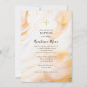 Orthodoxe Christliche Taufe Einladung (Rückseite)