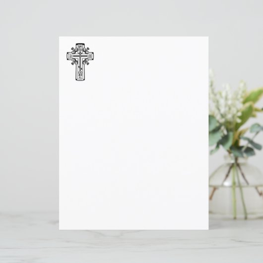 Orthodoxe Christliches Kreuz (Stehend Vorderseite)