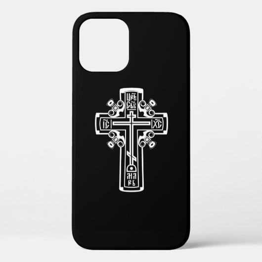 Orthodoxe Christliches Kreuz Case-Mate iPhone Hülle (Rückseite)
