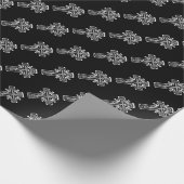 Orthodoxe Christliches Kreuz Geschenkpapier (Ecke)