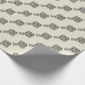 Orthodoxe Christliches Kreuz Geschenkpapier (Ecke)