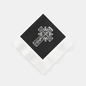 Orthodoxe Christliches Kreuz Serviette (Ecke)