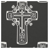 Orthodoxe Christliches Kreuz Stoff (Nahaufnahme)