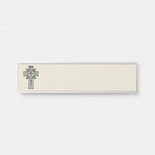 Orthodoxe Christliches Kreuz Türschild (Vorderseite )
