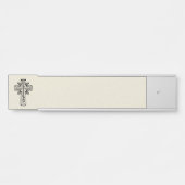 Orthodoxe Christliches Kreuz Türschild (Vorderseite )