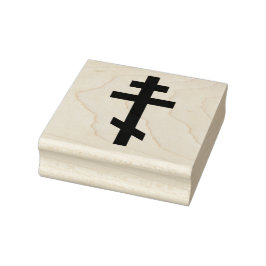 Orthodoxe Cross-Rubber-Briefmarke Gummistempel