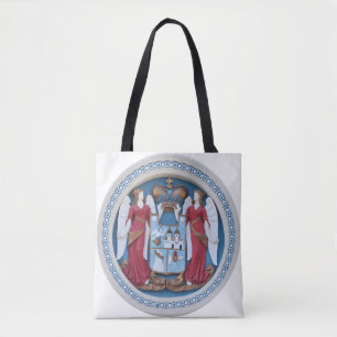 orthodoxe Engel Siegel Religiensymbol stucco timis Tasche