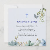 Orthodoxe Geburtstagsparty von Party Einladung (Rückseite)