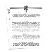 Orthodoxe Hochzeit Beschreibung 5 x 7 Karten