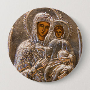 Orthodoxe Ikone Button