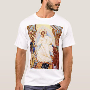 Orthodoxe Ikone der Anastasis Auferstehung T-Shirt